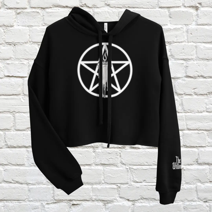 Candle Witch Crop Hoodie image 0
