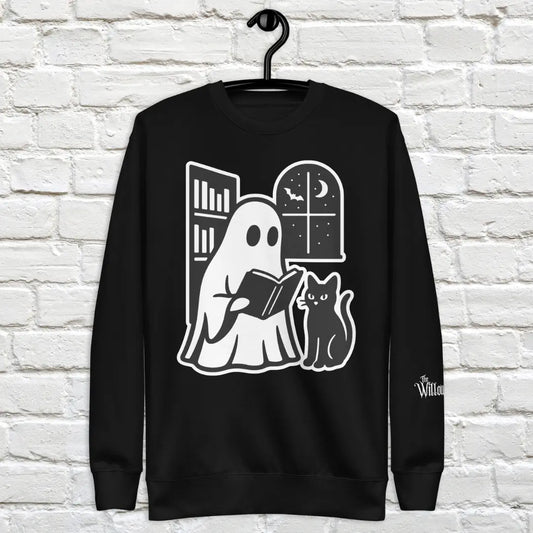 Library Ghost Unisex Crewneck Sweatshirt The Willows