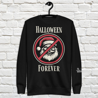 Halloween Forever Unisex Christmas Crewneck Sweatshirt The Willows