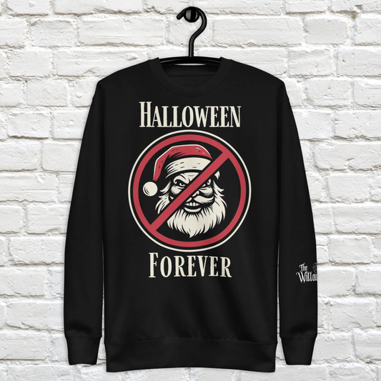 Halloween Forever Unisex Christmas Crewneck Sweatshirt The Willows