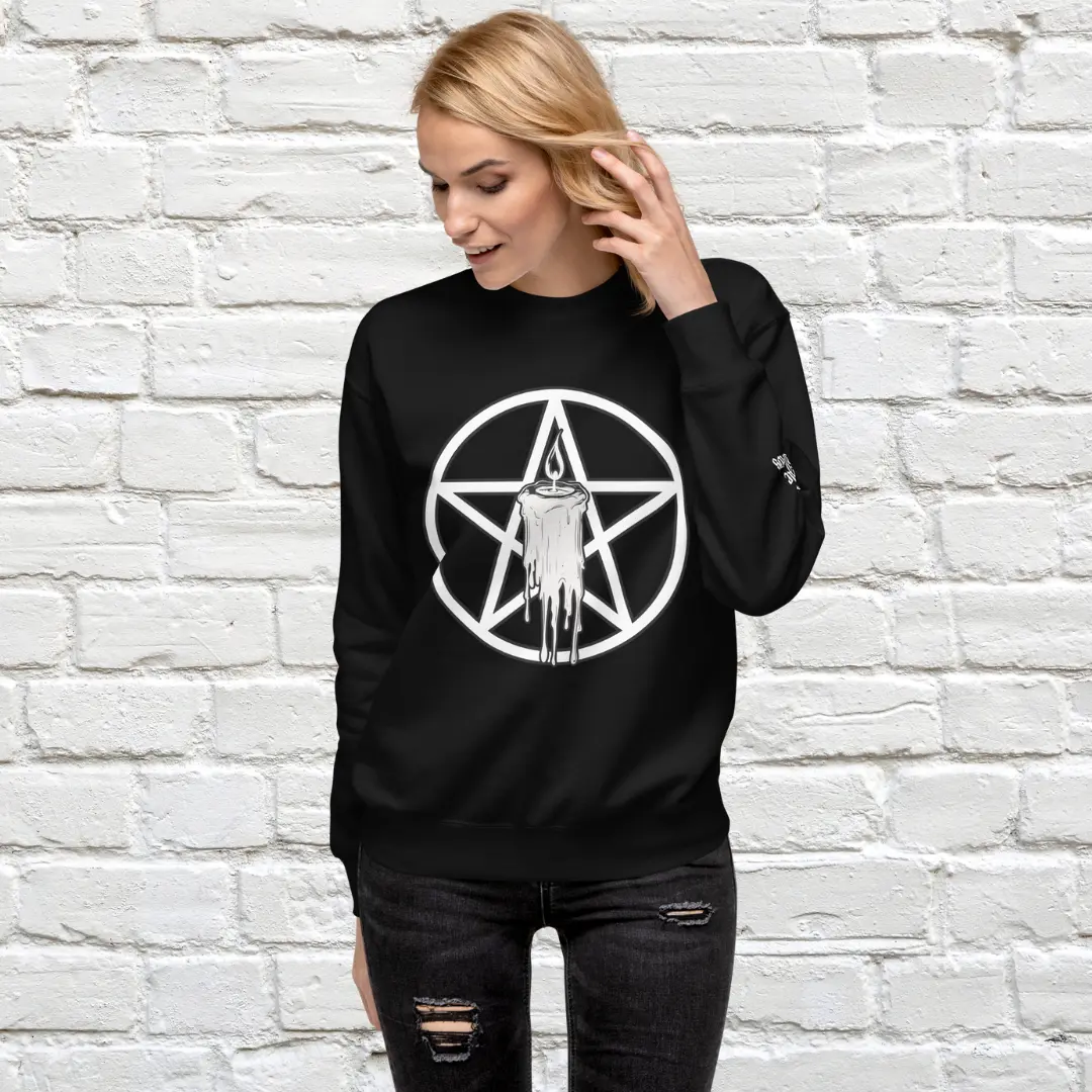 Candle Witch Unisex Crewneck Sweatshirt image 0