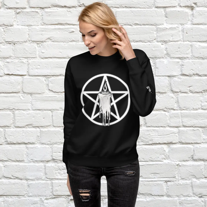Candle Witch Unisex Crewneck Sweatshirt image 0