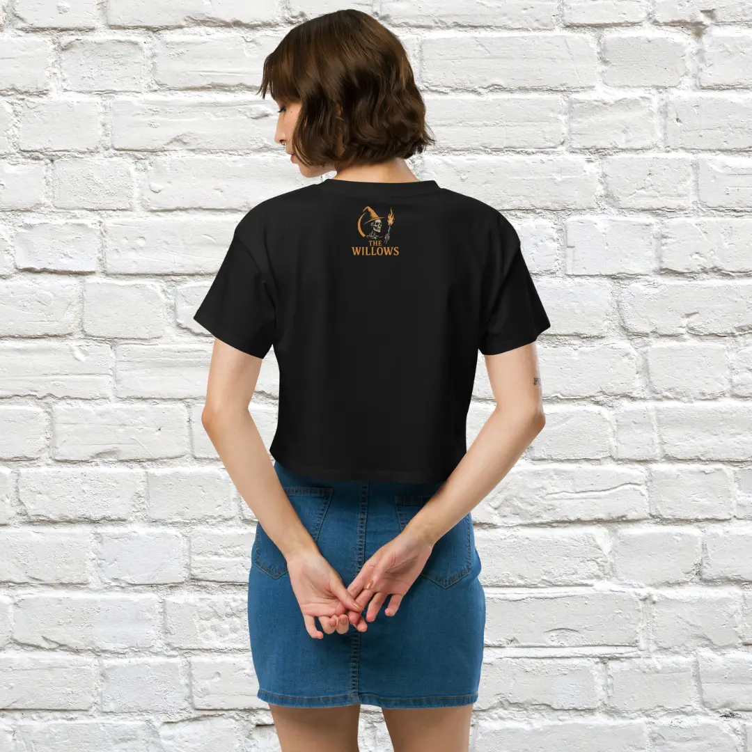 Cemetery Witch Crop Top image 3