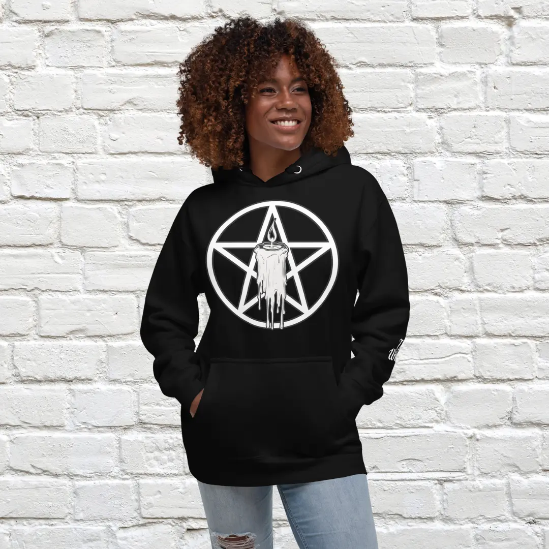 Candle Witch Unisex Hoodie image 2
