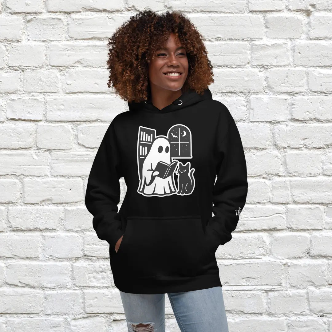 Library Ghost Unisex Hoodie The Willows