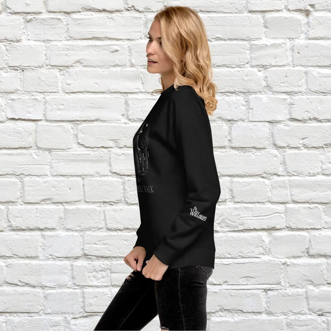 Hot Ghoul Walk Unisex Crewneck Sweatshirt The Willows