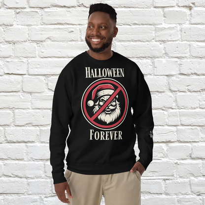 Halloween Forever Unisex Christmas Crewneck Sweatshirt The Willows