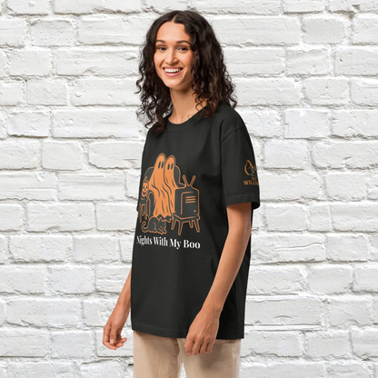 Nights With My Boo Unisex Oversized Shirt image 2