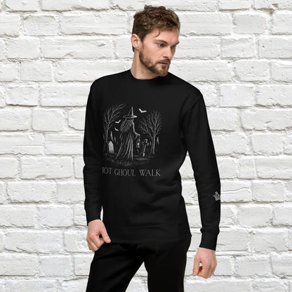 Hot Ghoul Walk Unisex Crewneck Sweatshirt The Willows