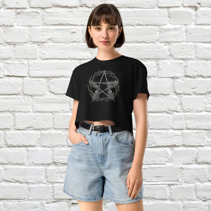 Broom Pentacle Crop Top image 4