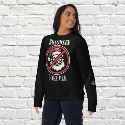 Halloween Forever Unisex Christmas Crewneck Sweatshirt The Willows