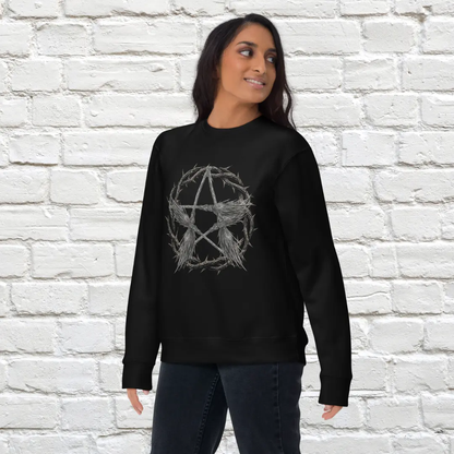 Broom Pentacle Crewneck Sweatshirt image 2