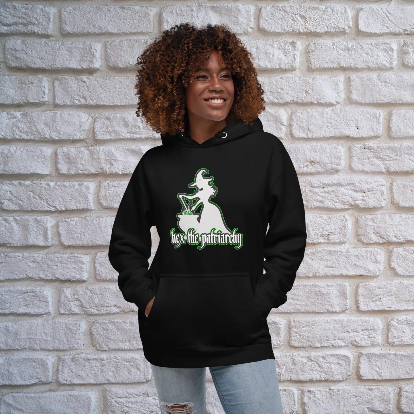 Hex the Patriarchy Unisex Hoodie image 4