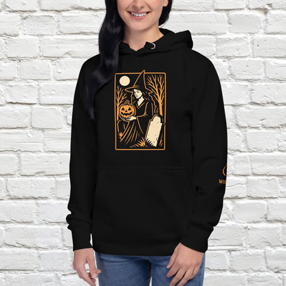 Cemetery Witch Unisex Hoodie image 0