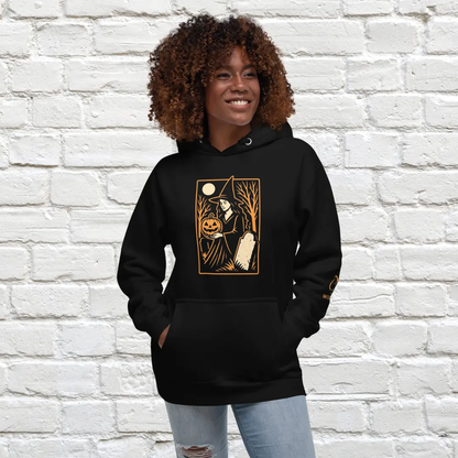 Cemetery Witch Unisex Hoodie image 4
