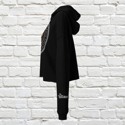 Pumpkin Stamp Crop Hoodie image 5