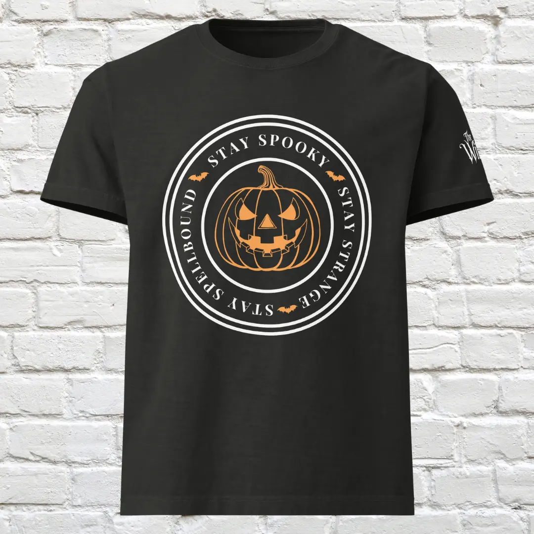 Pumpkin Stamp Unisex Oversized Shirt image 4