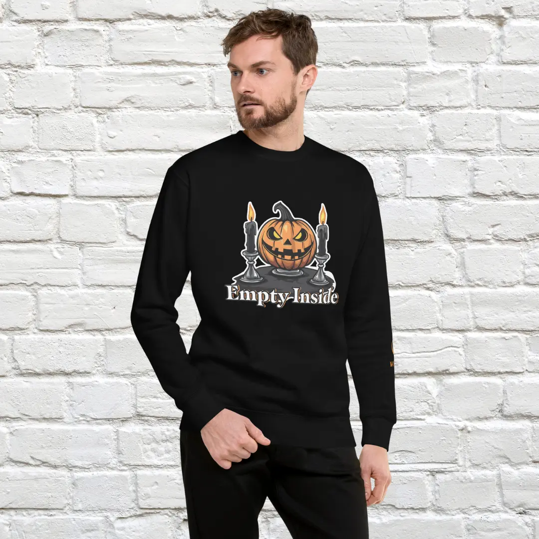Empty Inside Unisex Crewneck Sweatshirt image 2
