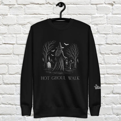 Hot Ghoul Walk Unisex Crewneck Sweatshirt The Willows