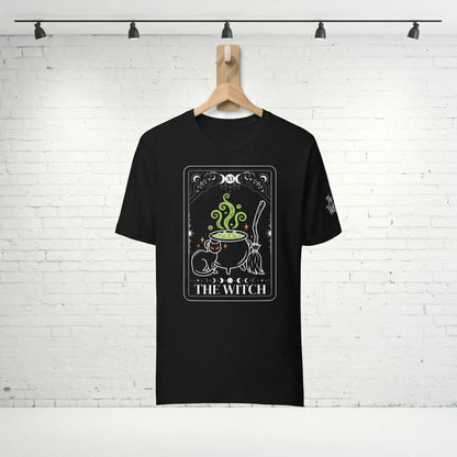 The Witch Tarot Unisex Black Shirt The Willows