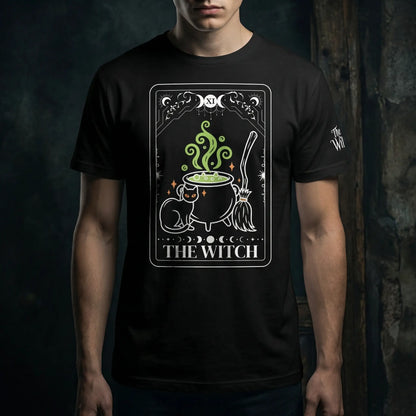 The Witch Tarot Unisex Black Shirt The Willows