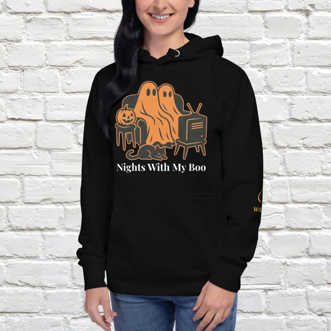Nights With My Boo Unisex Hoodie The Willows