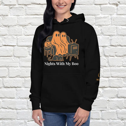 Nights With My Boo Unisex Hoodie The Willows