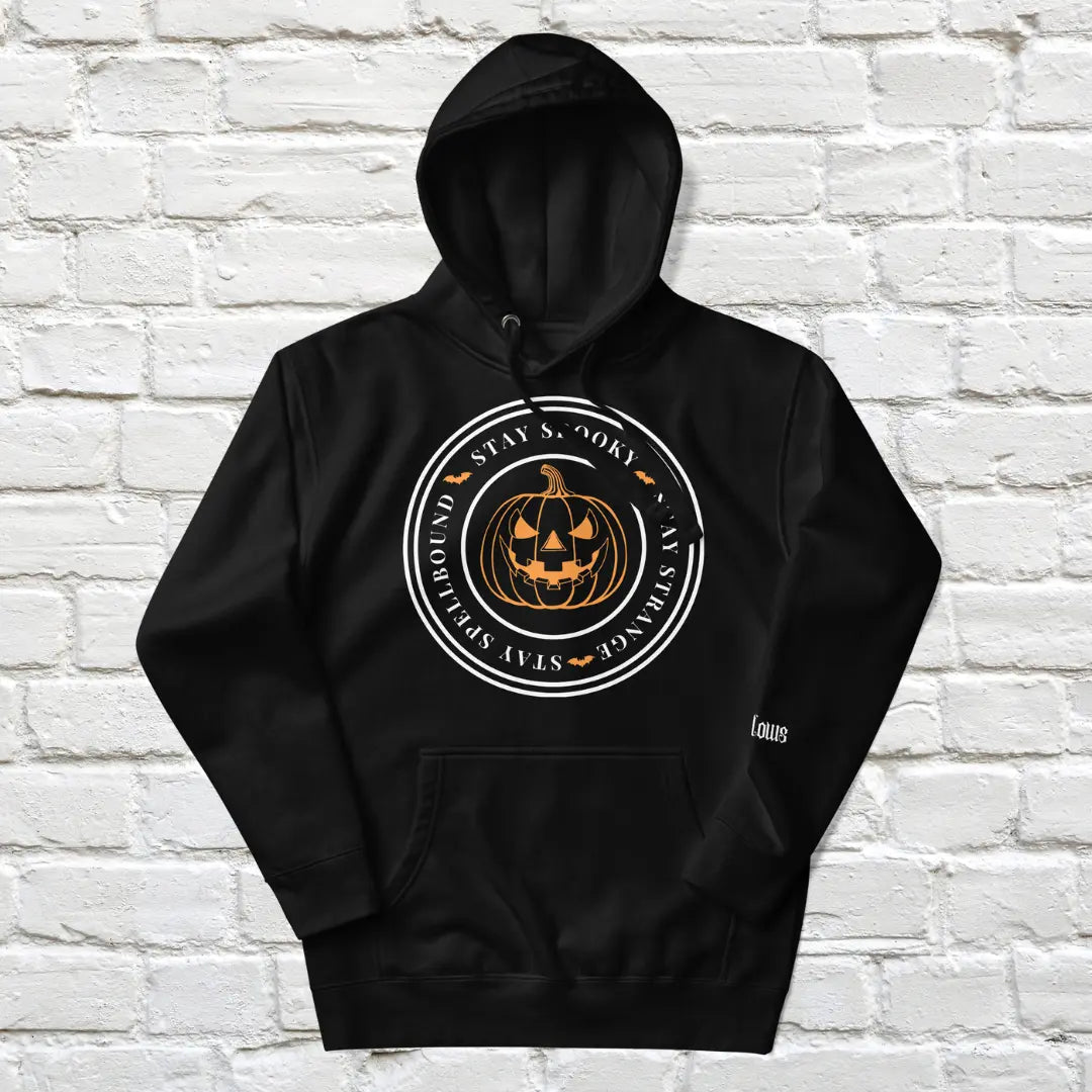 Pumpkin Stamp Unisex Hoodie The Willows
