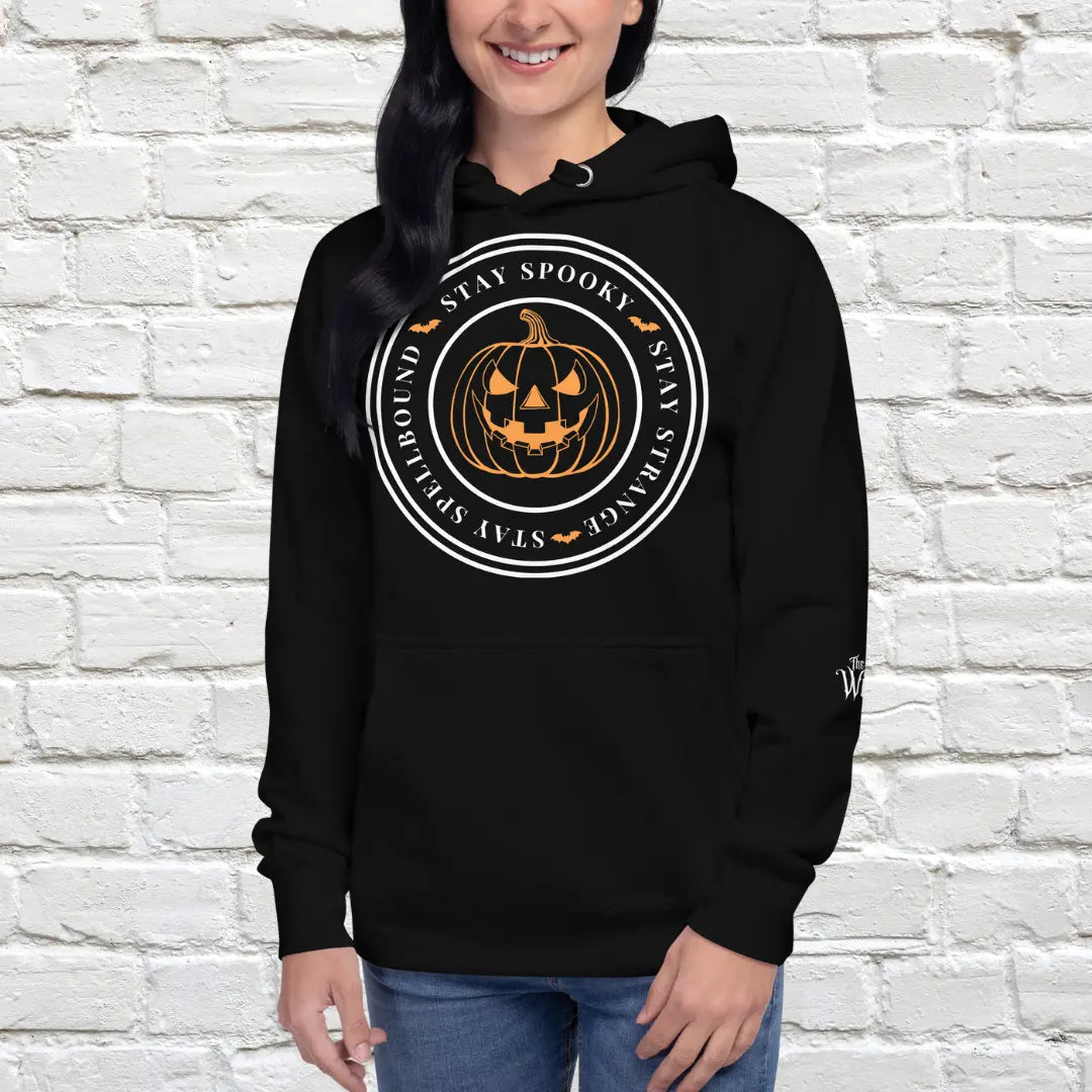 Pumpkin Stamp Unisex Hoodie The Willows