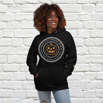 Pumpkin Stamp Unisex Hoodie The Willows