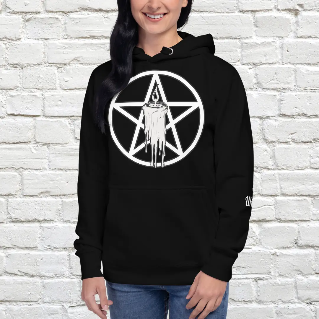 Candle Witch Unisex Hoodie image 1