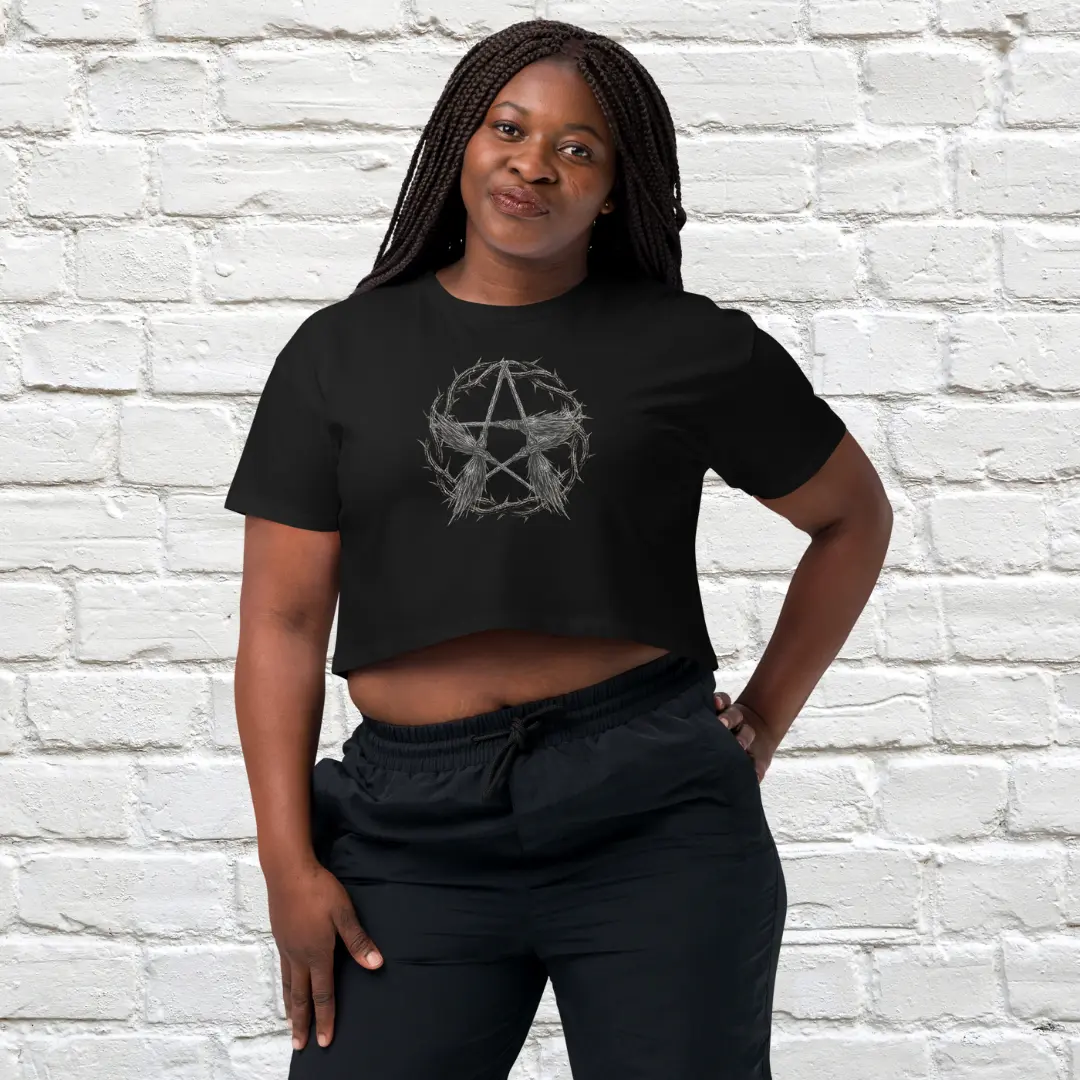 Broom Pentacle Crop Top image 0