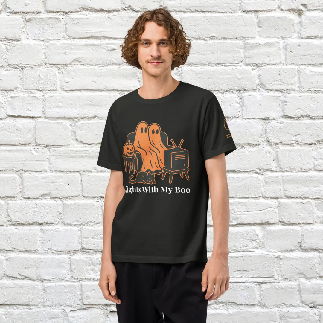 Nights With My Boo Unisex Oversized Shirt image 1