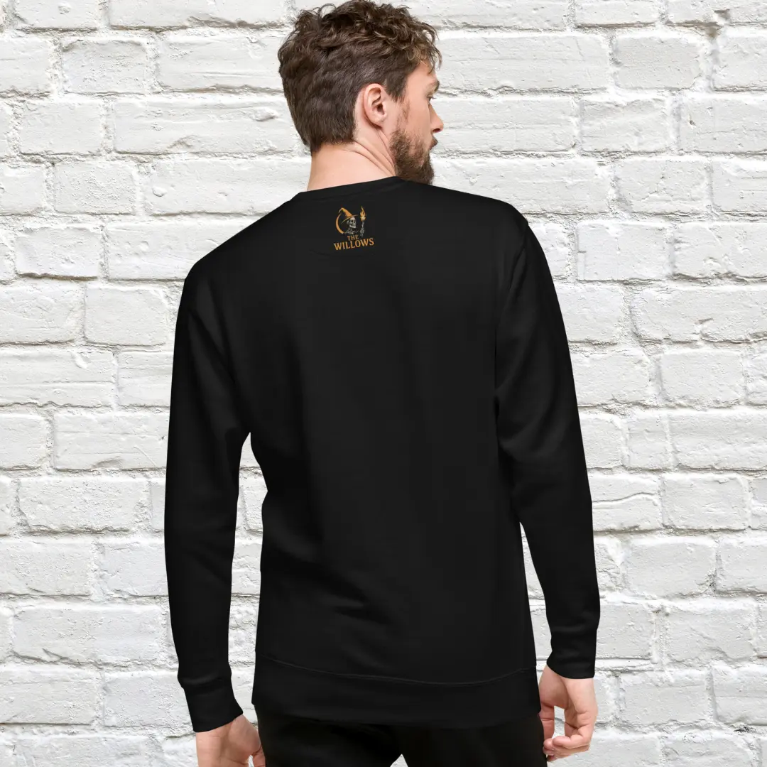 Cemetery Witch Crewneck Sweatshirt image 3