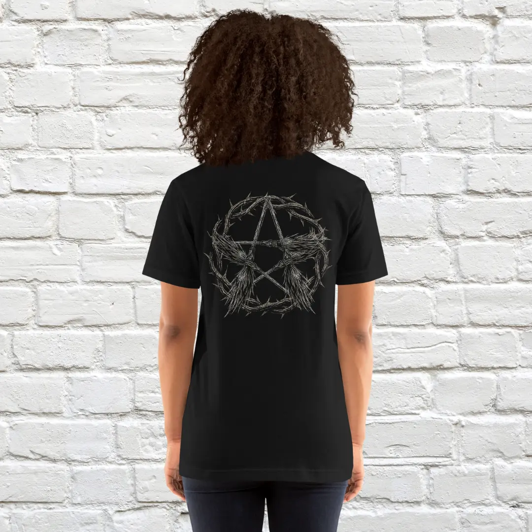 Broom Pentacle Unisex Shirt image 1